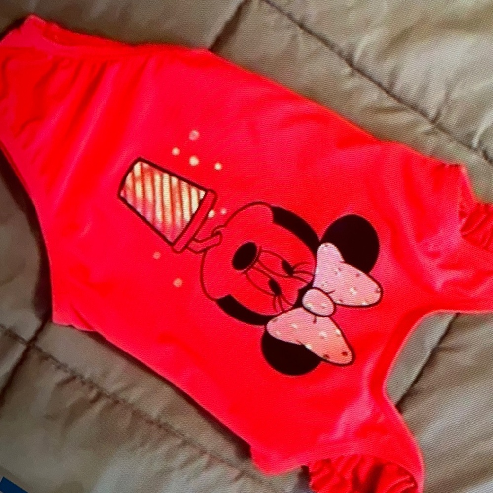 Girls floral one piece